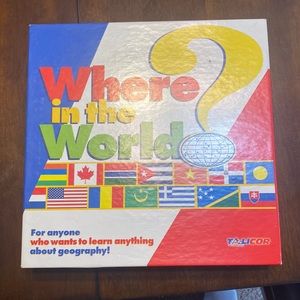 Board game: Where in the world?